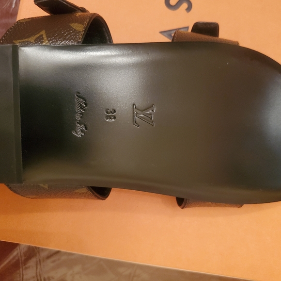 Louis vuitton bomb Dia flat mule - Picture 3 of 5